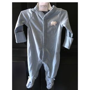 🆕NWT preemie Carter’s one pice sleepwear